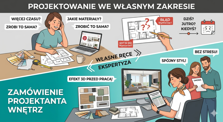 Zrób to sam czy zatrudnij architekta?
